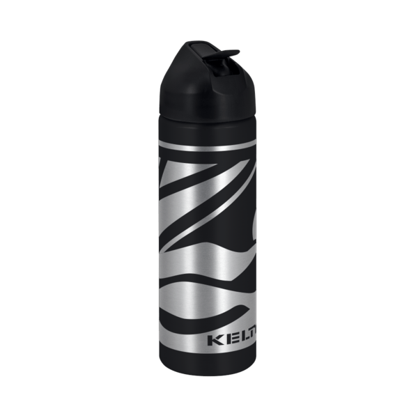 EasyFlow Recycled Aluminum Bottle w Straw Lid, custom water bottle with logo imprint 89