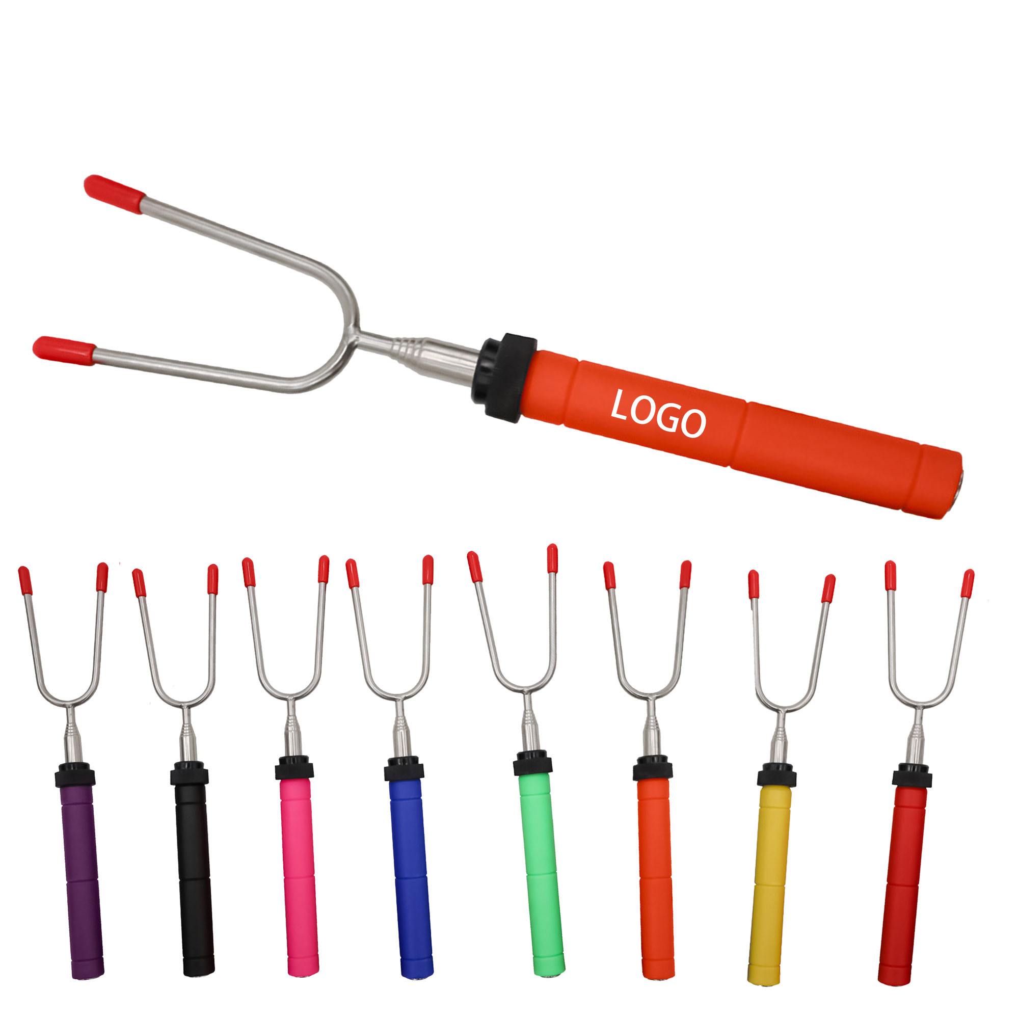 Retractable Grill Fork 2