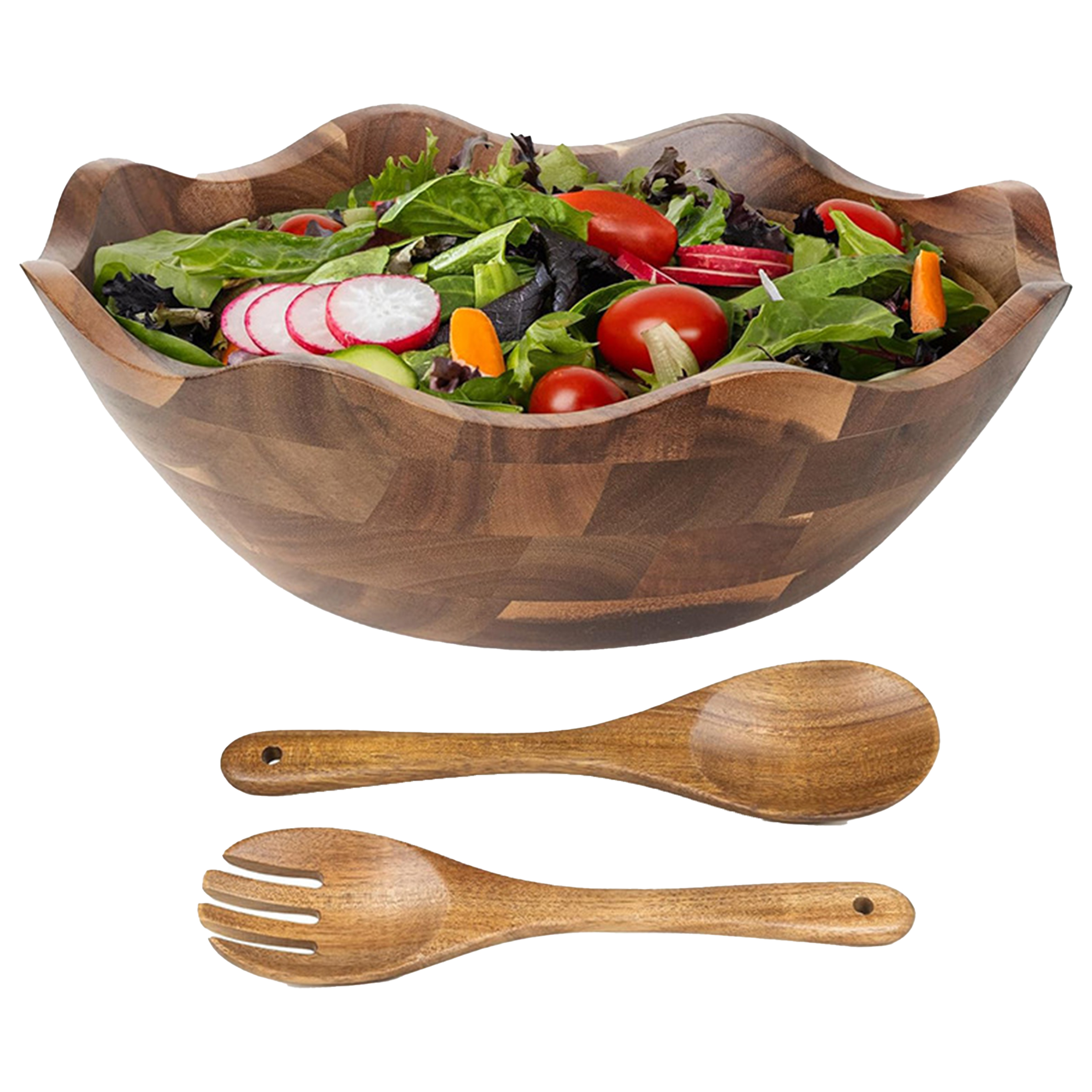 Wooden Salad Bowl 6