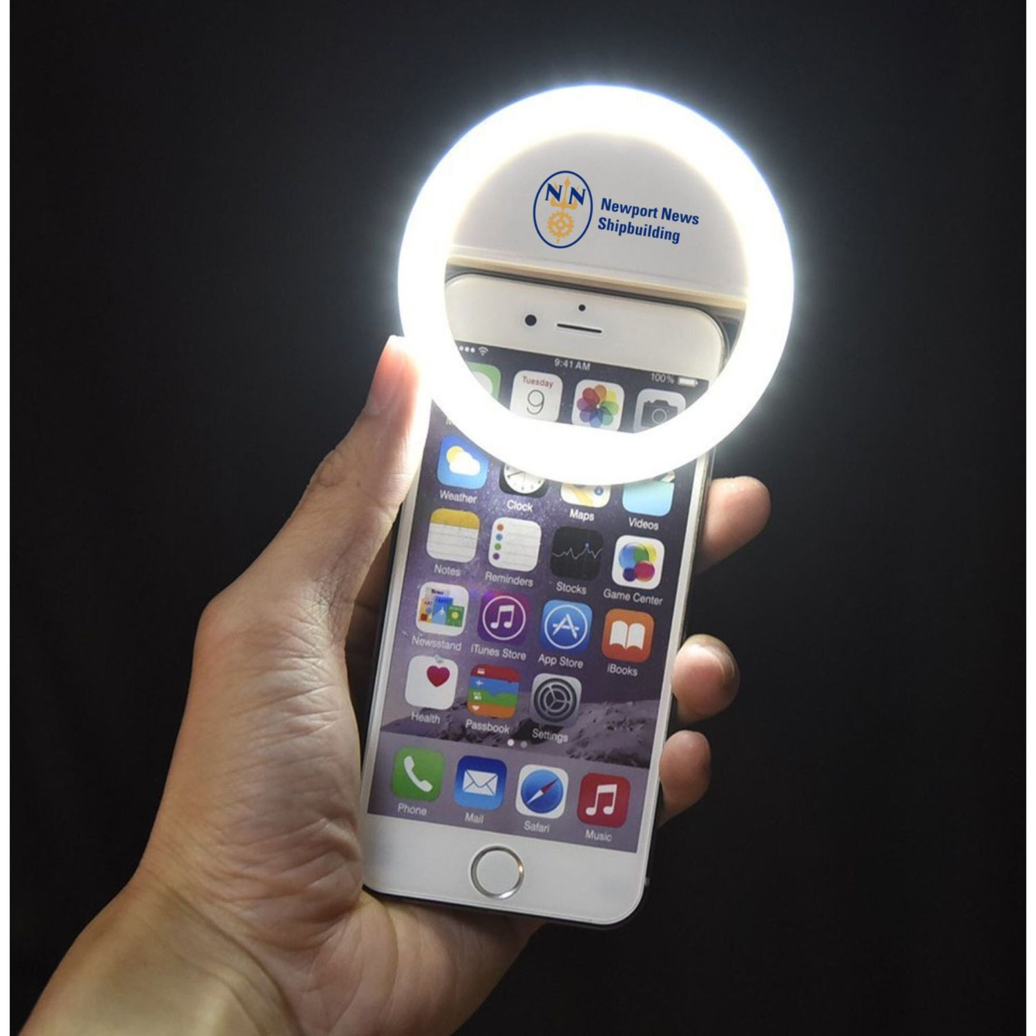 Phone Selfie Ring Lights w/ Custom Imprint, 3W Portable LED 10