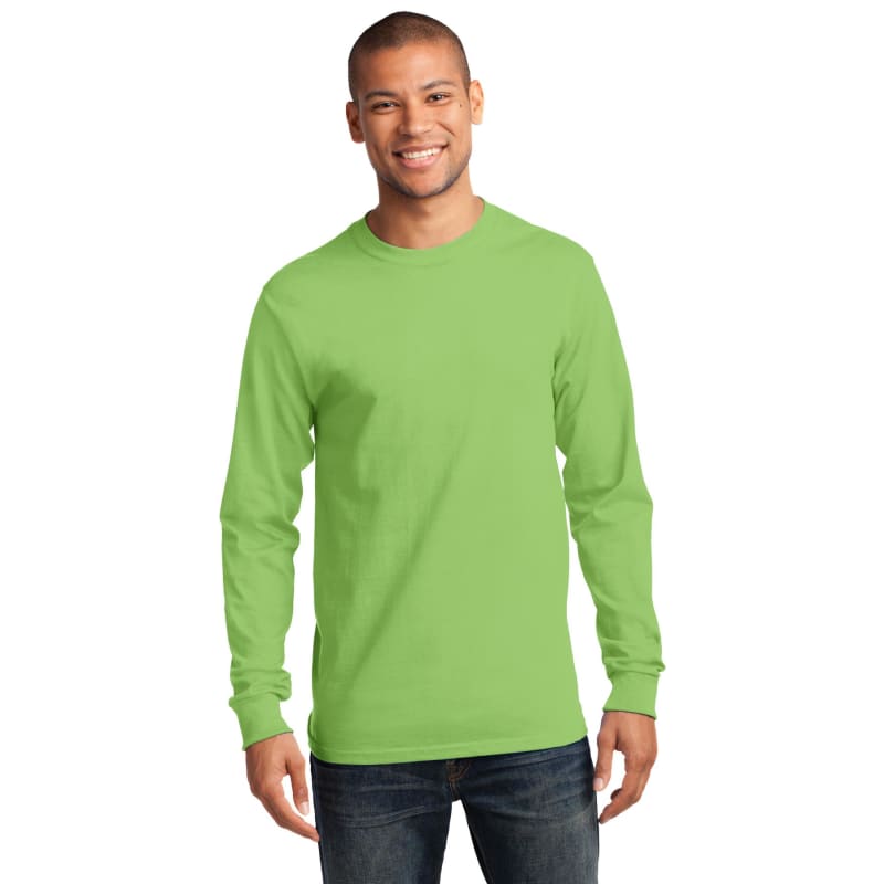Port & Company Long Sleeve Essential Tee. 8