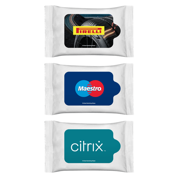 Sanitizing Hand Wipes Travel Pack 6