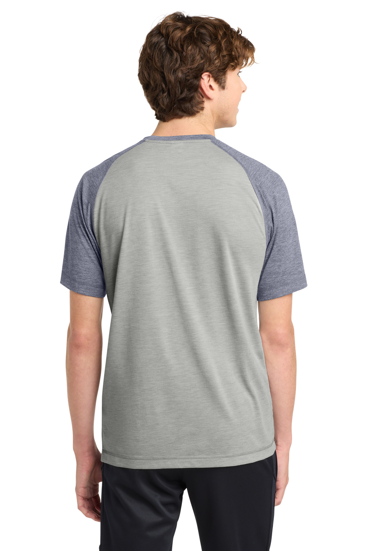 Sport-Tek PosiCharge Tri-Blend Wicking Raglan Tee. ST400 112