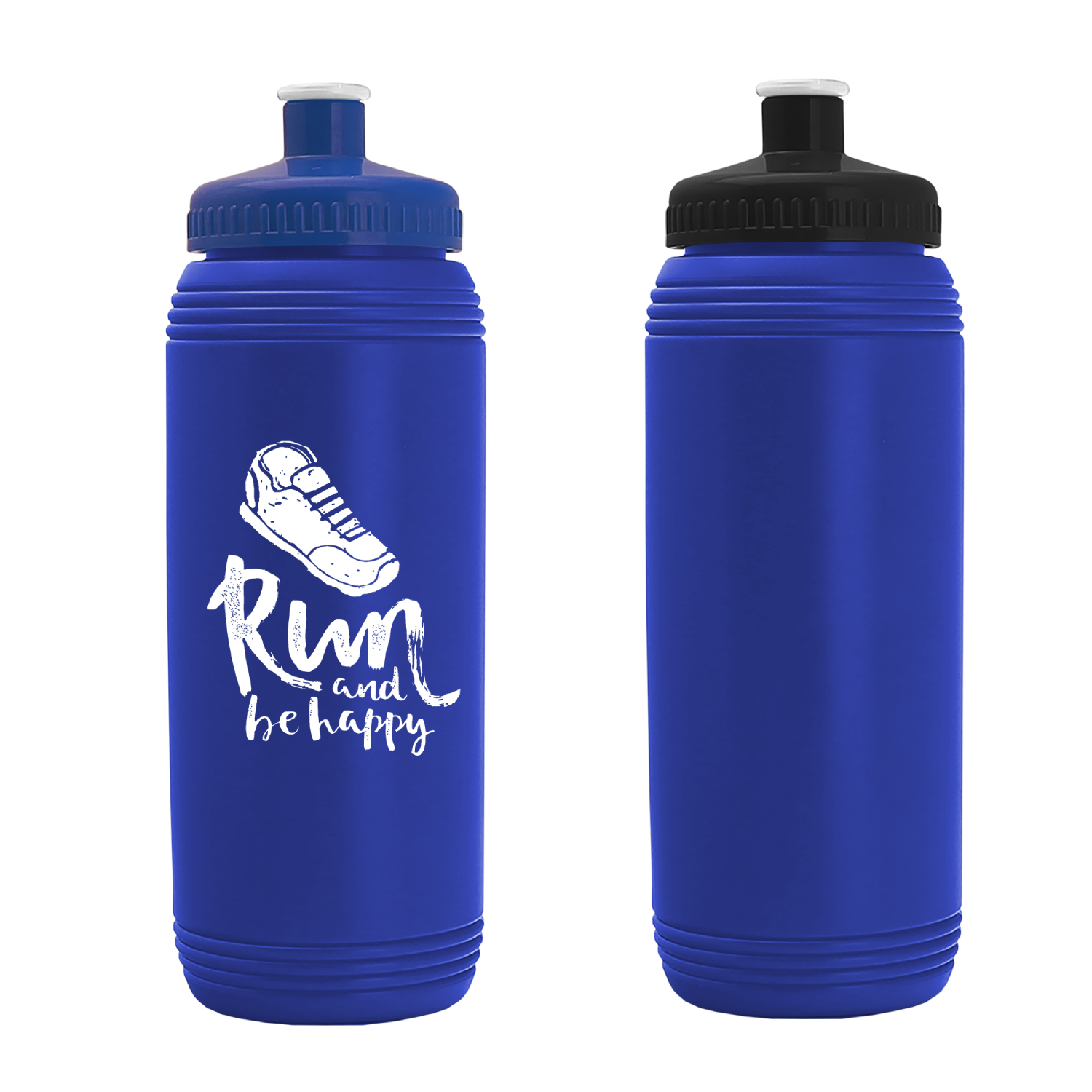 Push Pull Lid Pint Water Bottle, 16oz. 6
