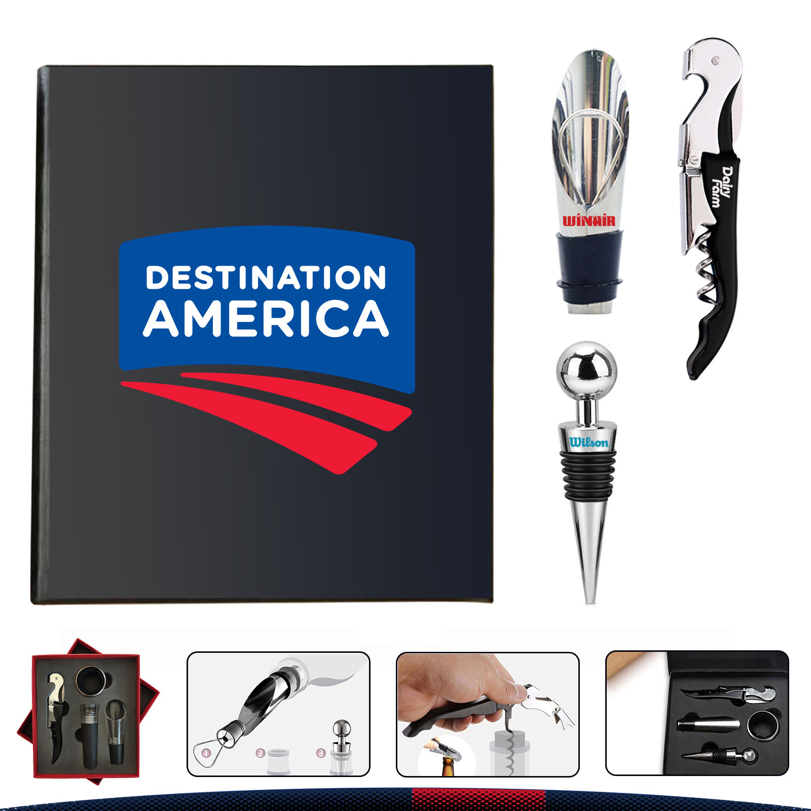 Lanler Wine Opener Set 5