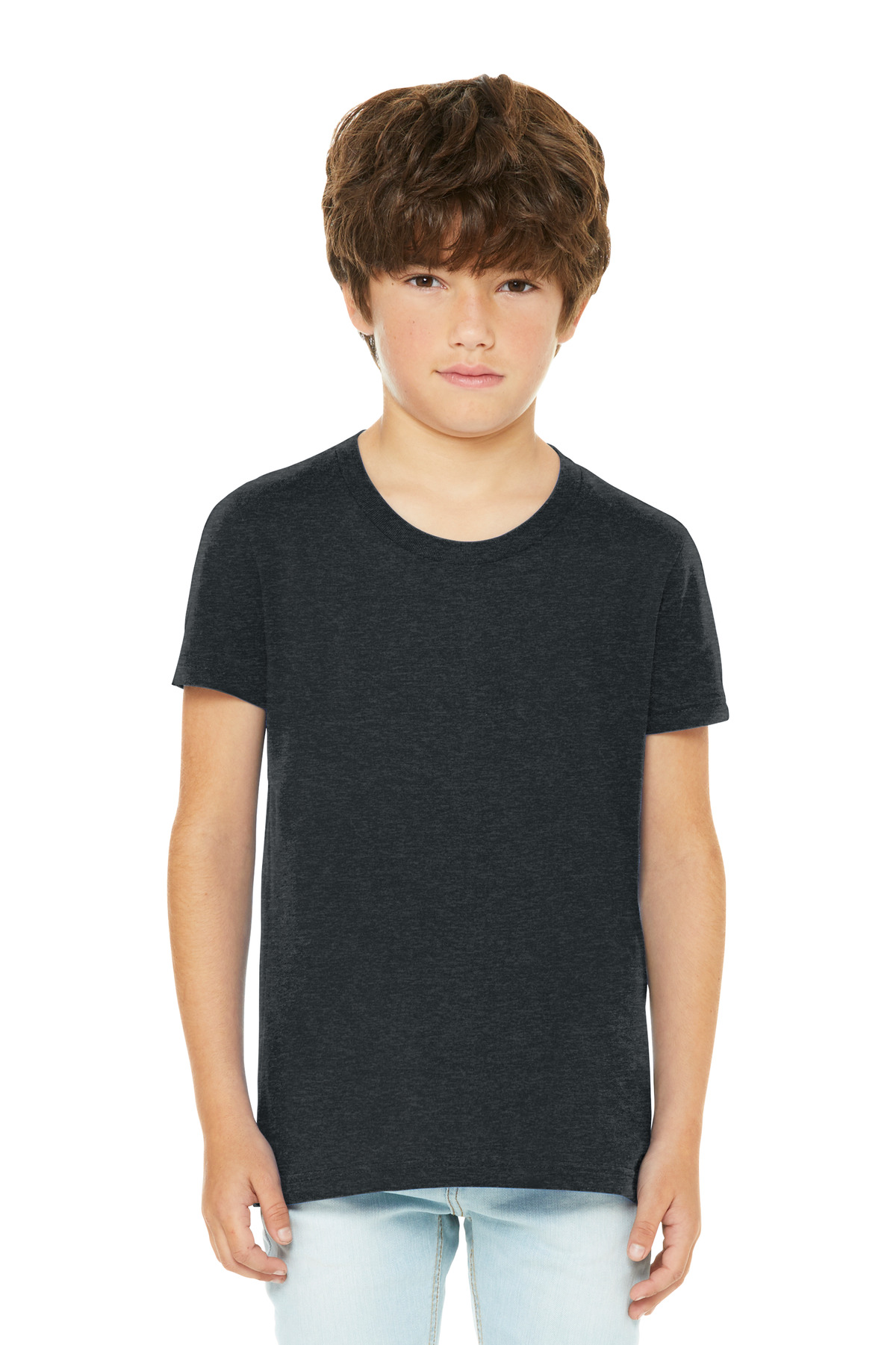 BELLA+CANVAS® Youth Heather CVC Tee 21