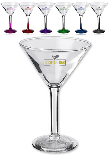 8.5 oz. Libbey Salud Grande Wedding Martini Glasses