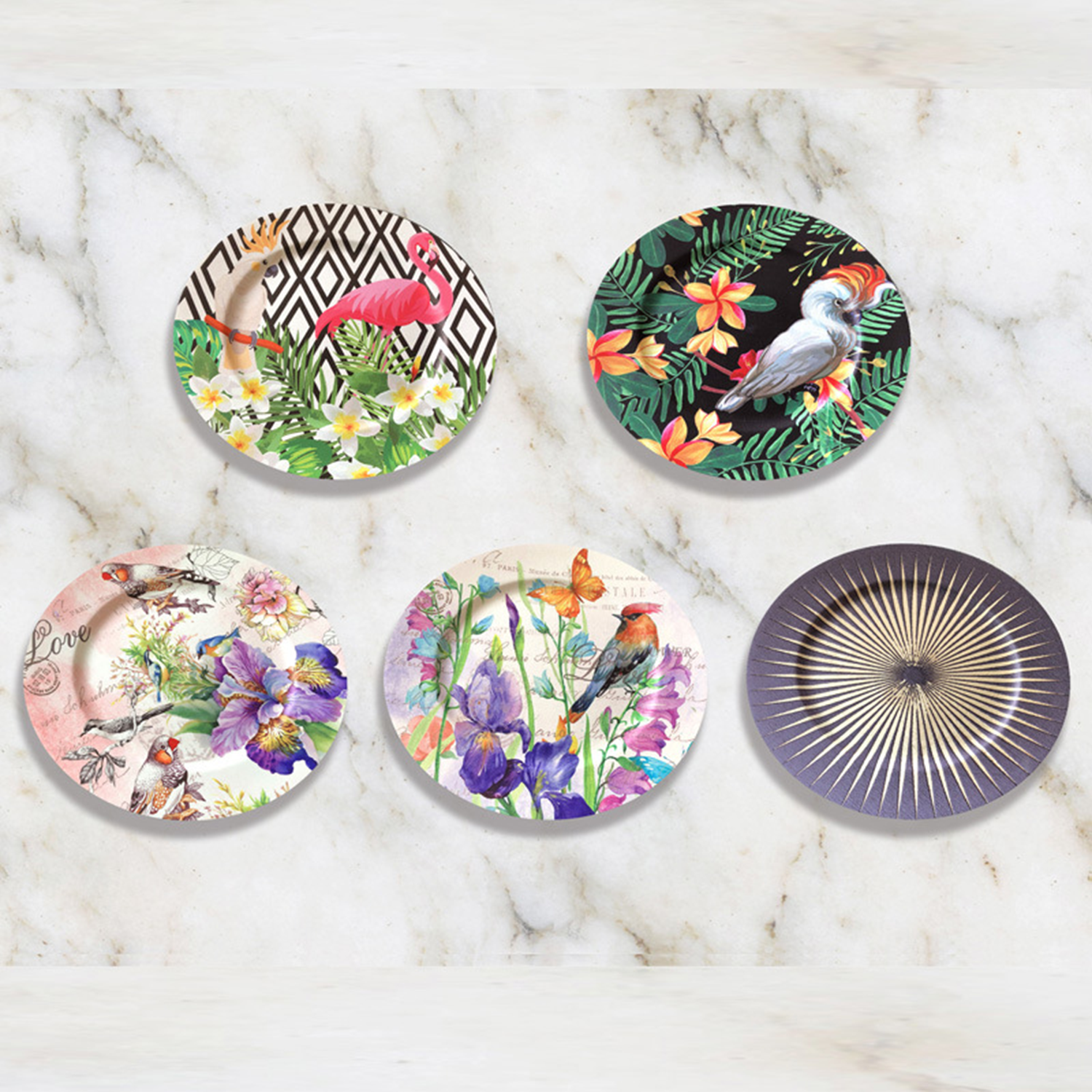 Round Dessert plates 2