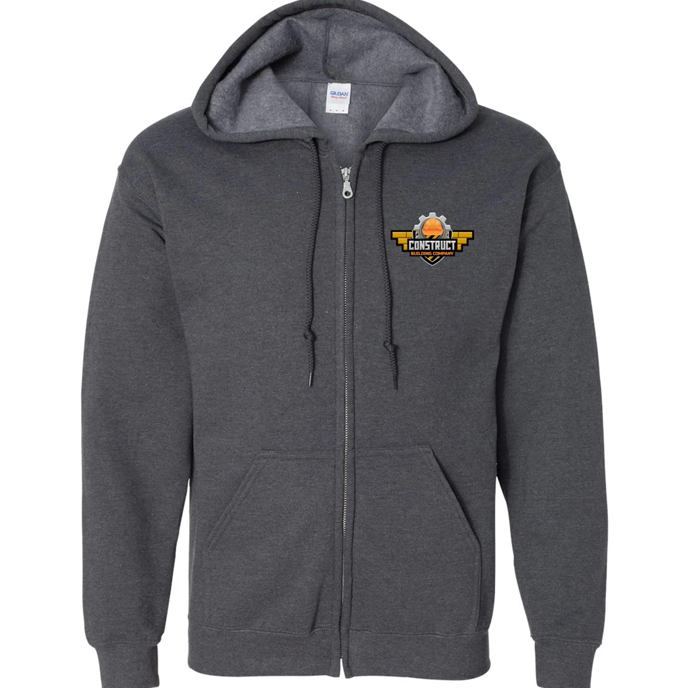 Gildan(R) - Heavy Blend(TM) Full-Zip Hooded Sweatshirt, custom hoodie or sweatshirt with logo imprint 30