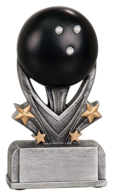 5-1/2" Tall Bowling Varsity Resin 2