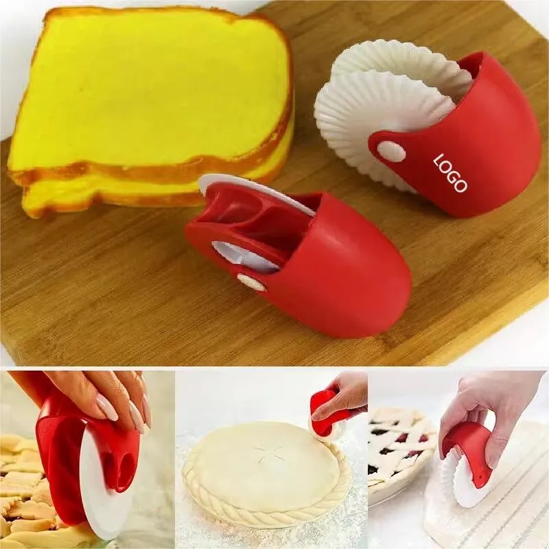 Manual Pastry Cutting Wheel For Kitchen Pasta Dough 5