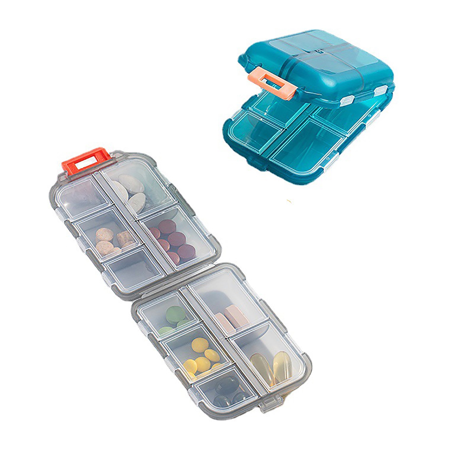 Compact Folding Pill Box 5