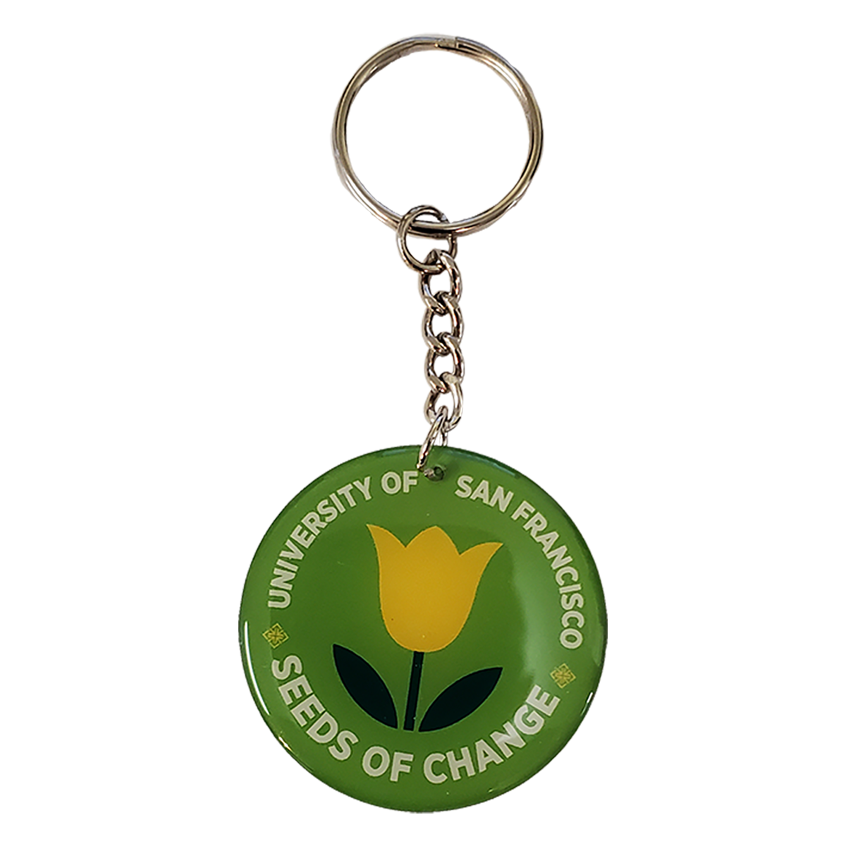 Key Chain / Tag, custom single sided imprint from 2.1 - 3 Sq. In. 2