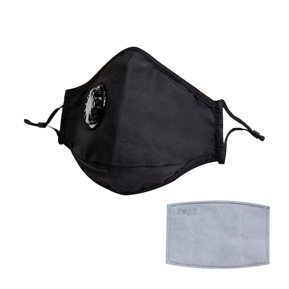 Cotton Anti-Dust Face Mask with Activated Carbon Filter 3