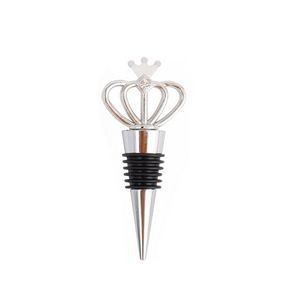 Dazzling Various Diamond Crown Shaped Wine Cork Bottle Stopper 3