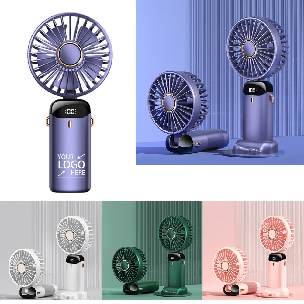 Led Digital Display Handheld Fan 3