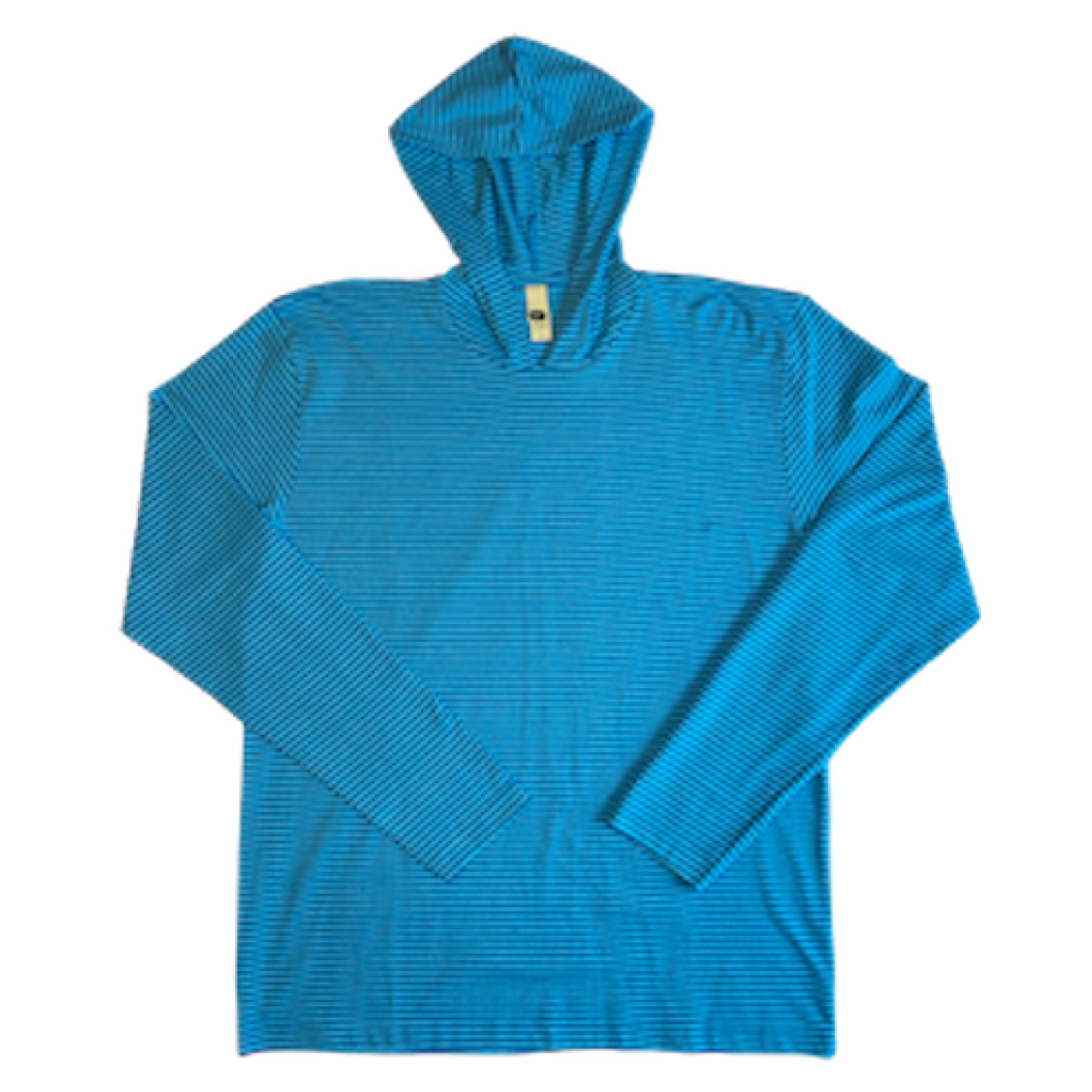 Striped "Smoking Reel" Pullover Hoodie 1
