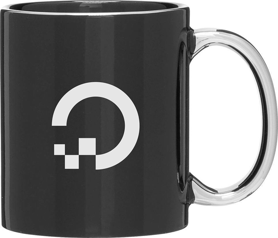 11 oz c-handle mug metallic