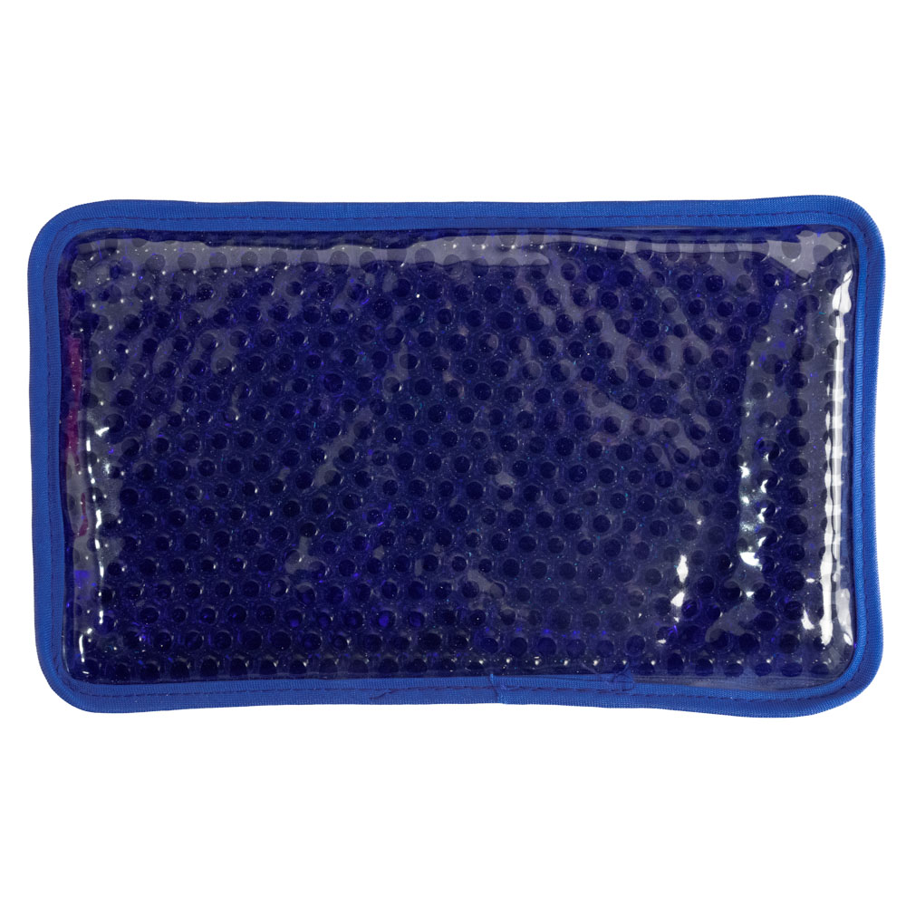 Rectangle Plush Gel Beads Hot/Cold Pack 18