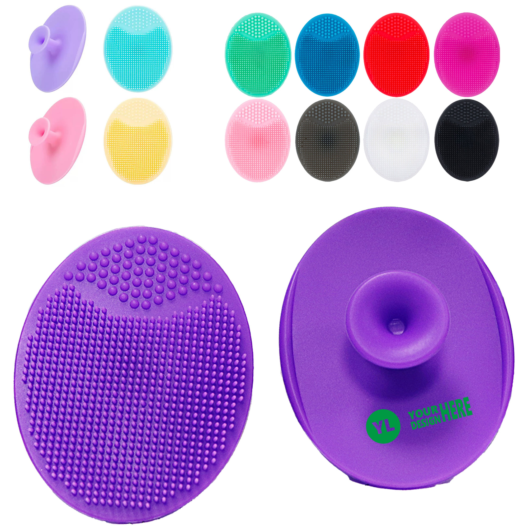 Silicone Baby Hair Body Scrubber 1