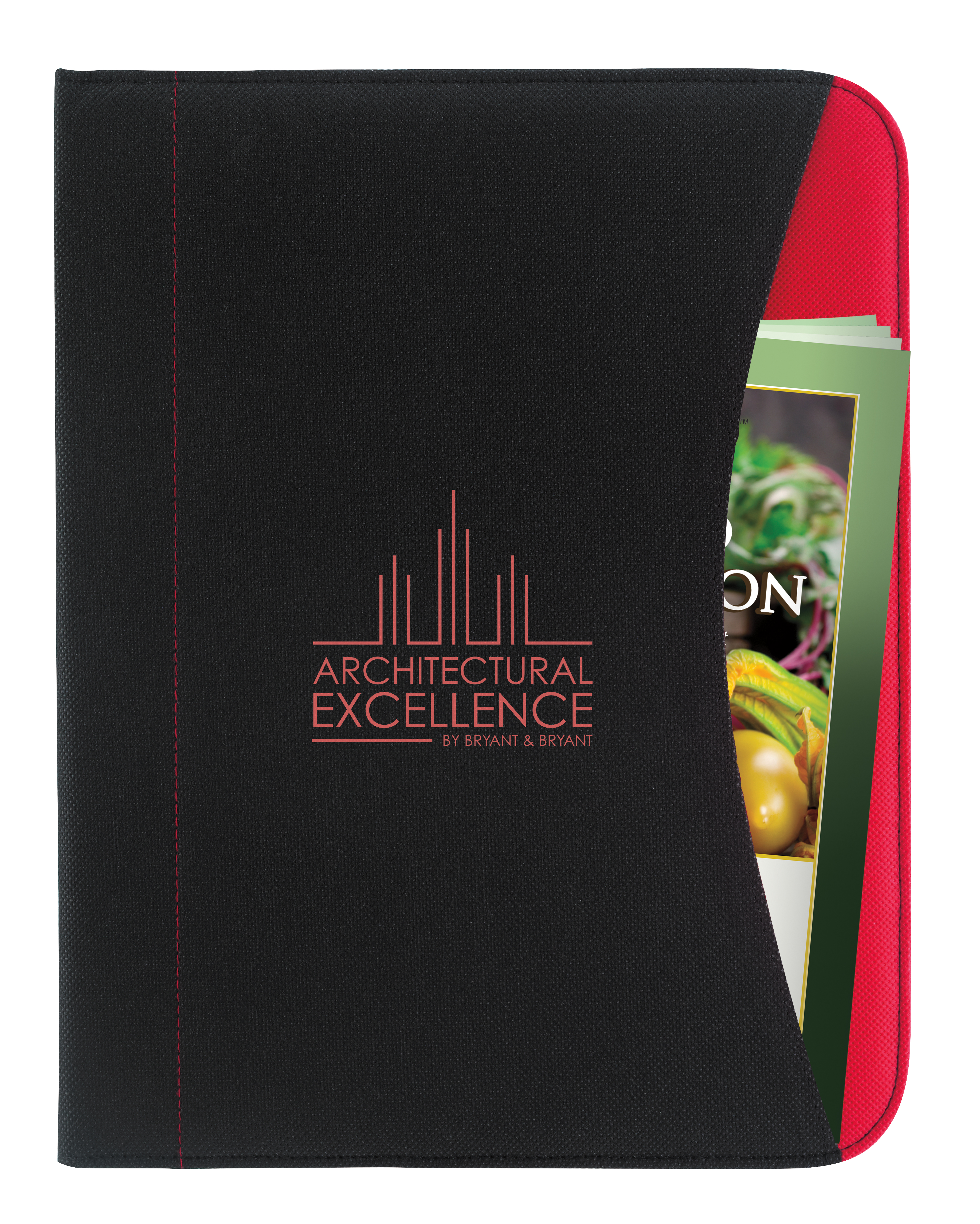 Good Value™ Non-Woven Curve Padfolio 5