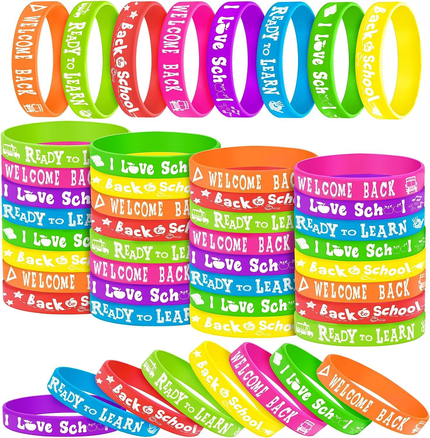 3D Embossed Silicone Wristband 1