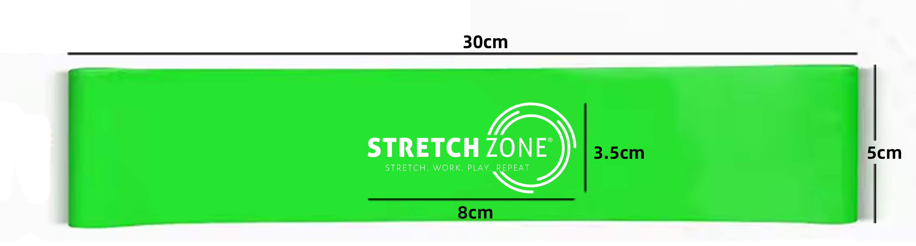 Yoga Resistance Band-Green color 2