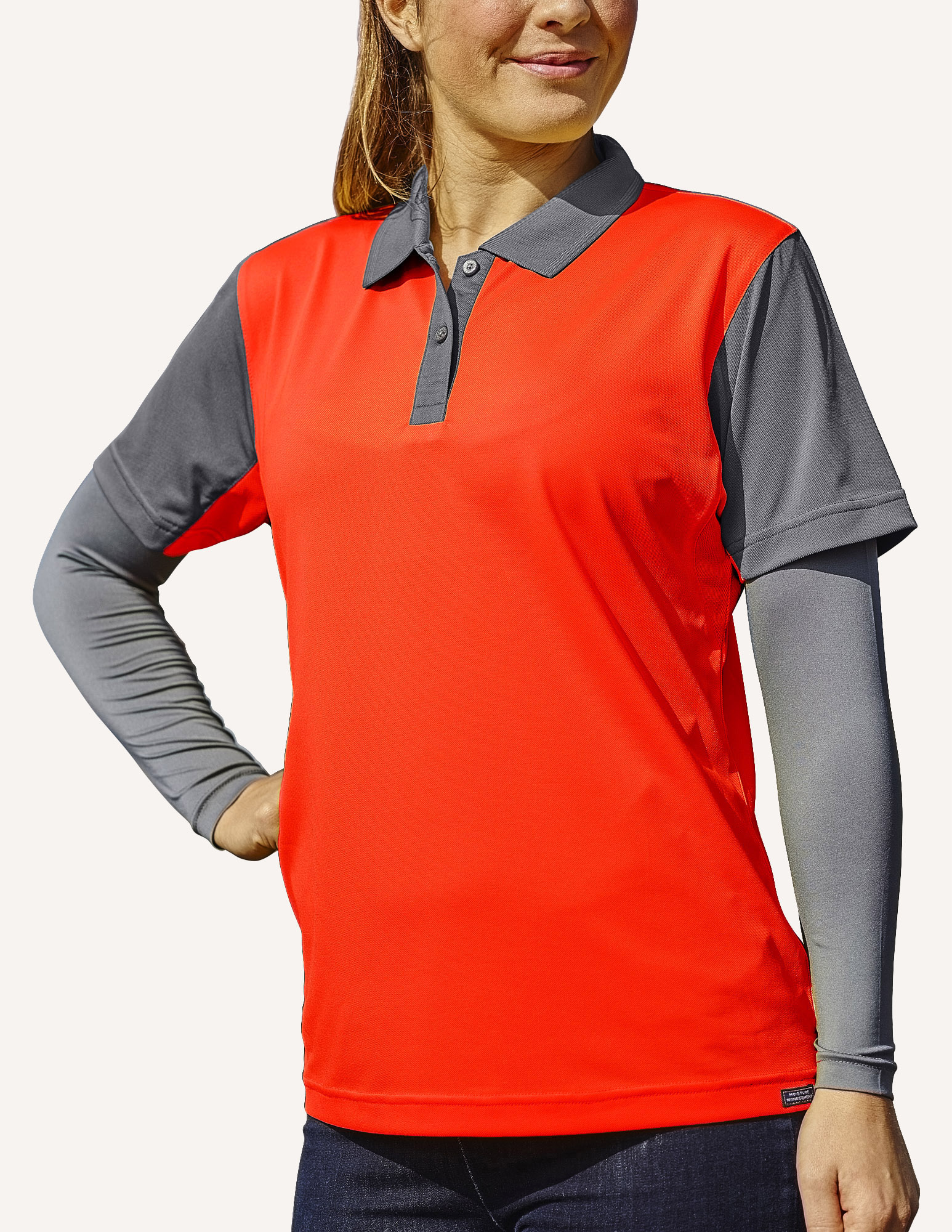 Ladies' Corvette Hybrid Cooler Polo Shirt 4