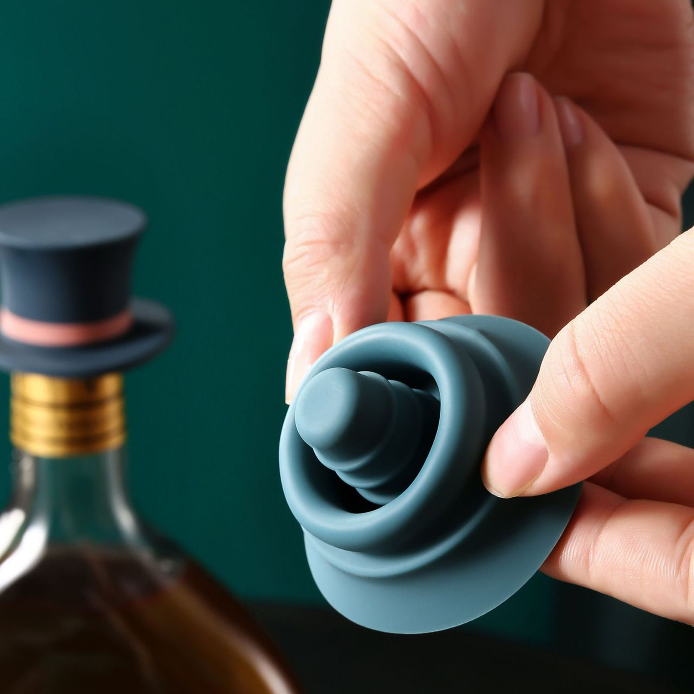Silicone Magic Hat Multifunctional Wine Stopper 5