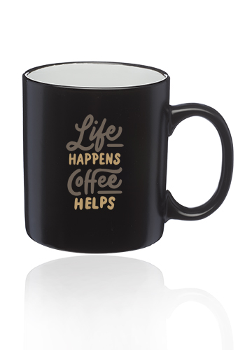 11 oz. Matte Two-Tone Coffee Mugs 23