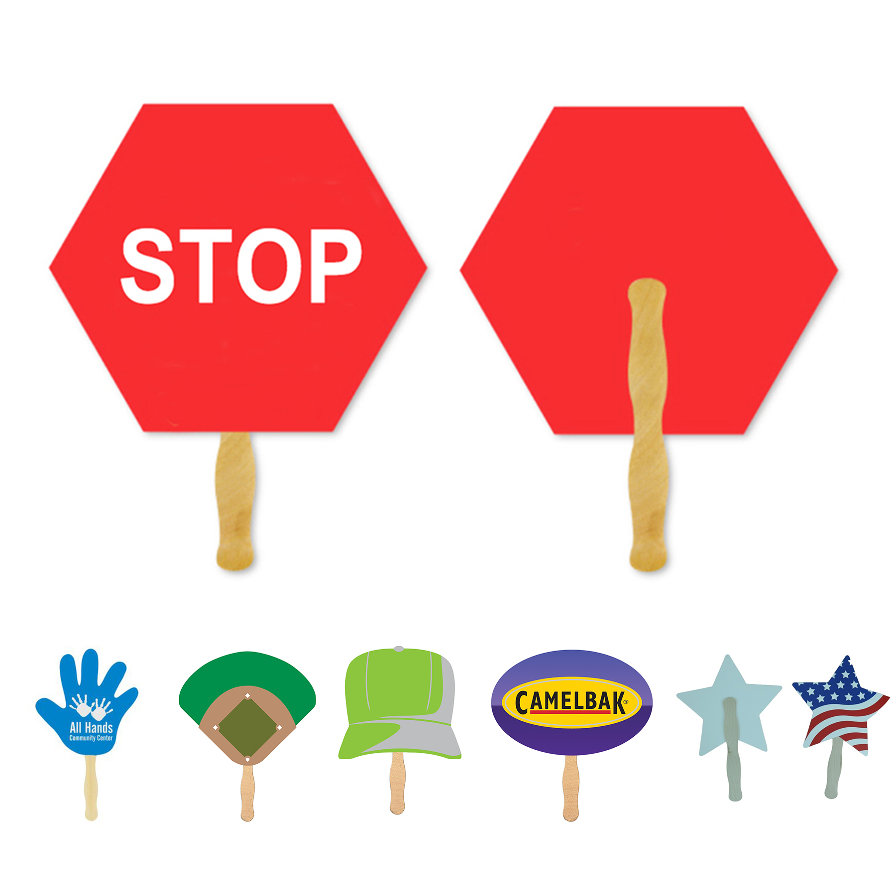 Custom-Shaped Hand Fan 2