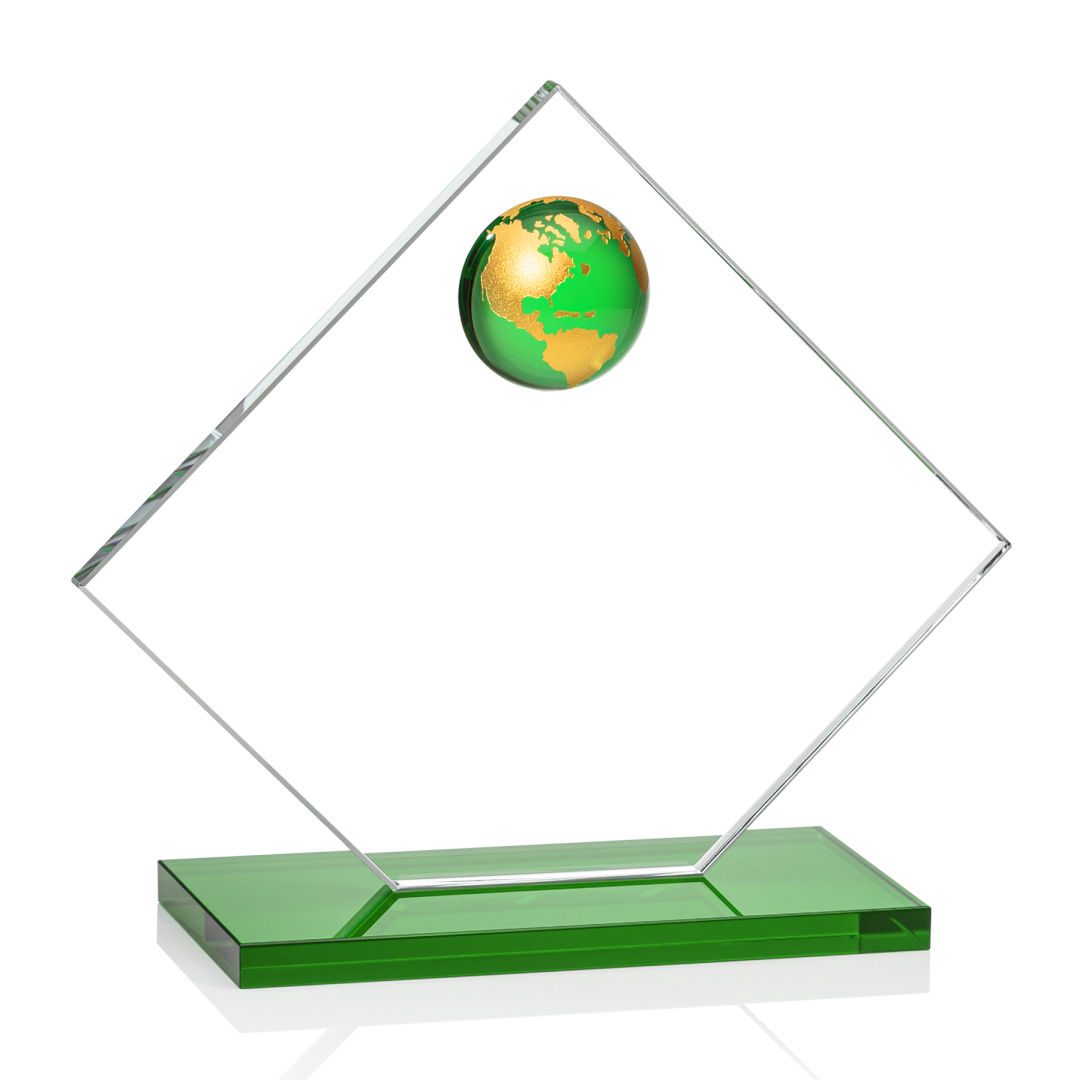 Ferrand VividPrint™ Award - Green/Gold 12