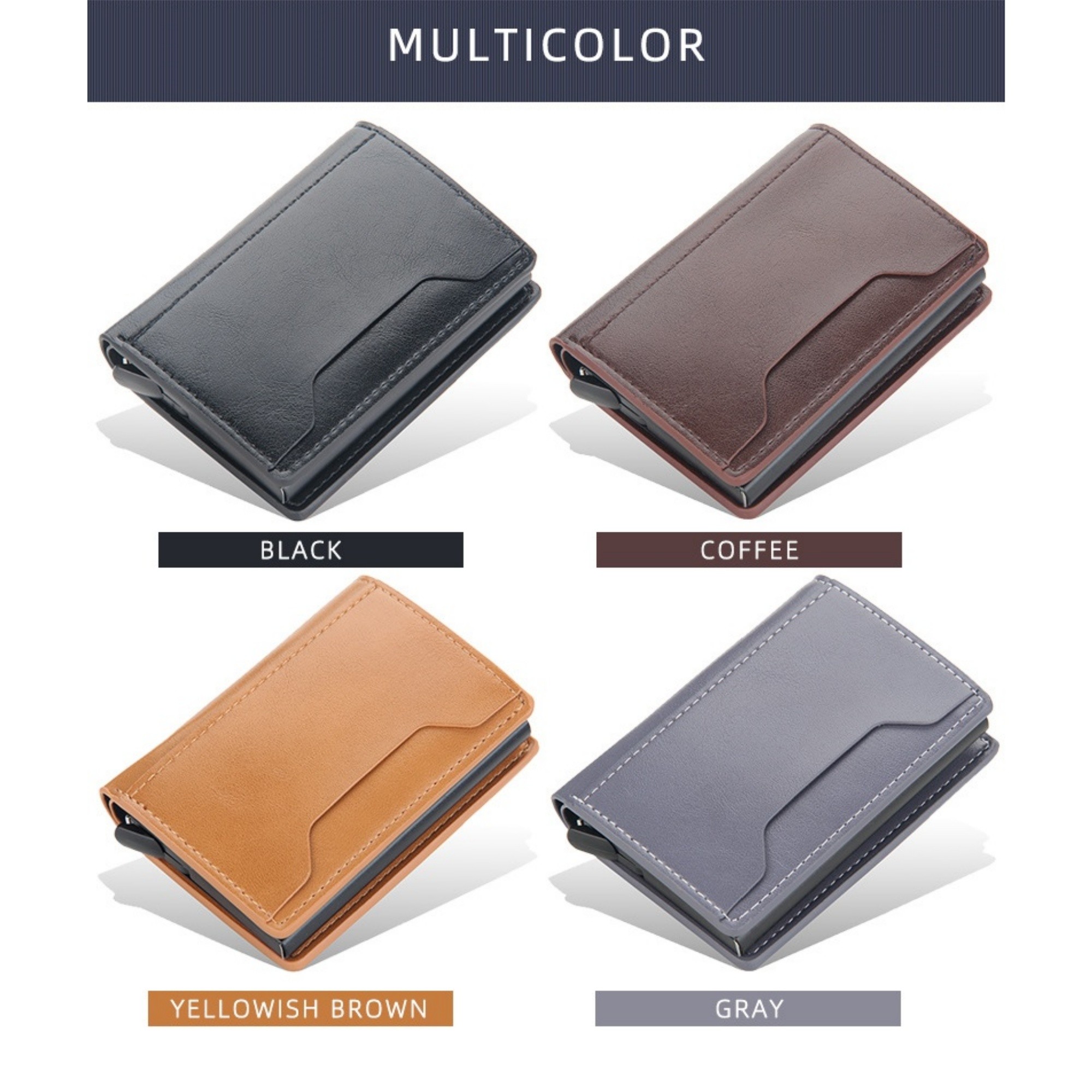 Wallet Automatic Flip Card Holder 3