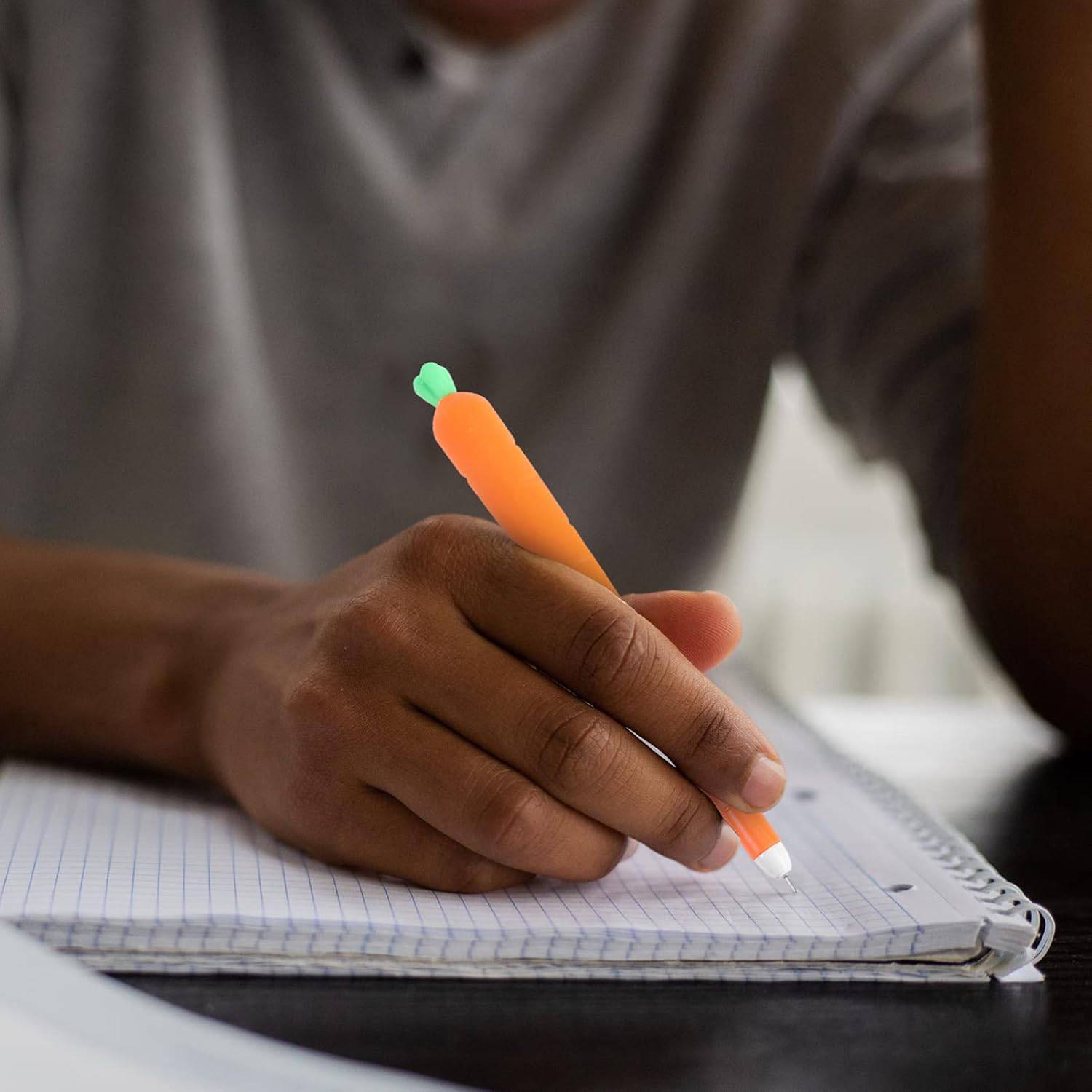 Realistic Carrot-Shaped Cute Gel Pen 4