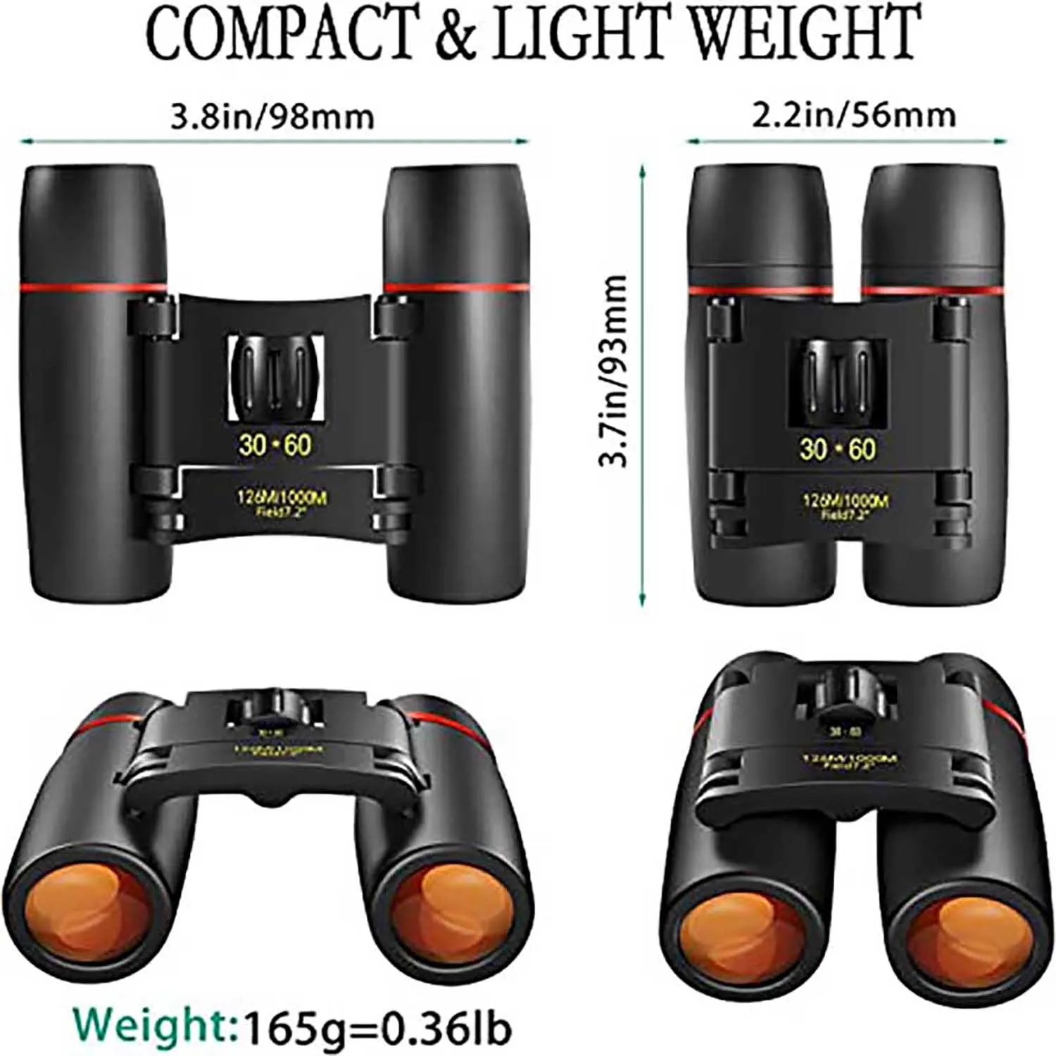 Mini Compact Binoculars 2