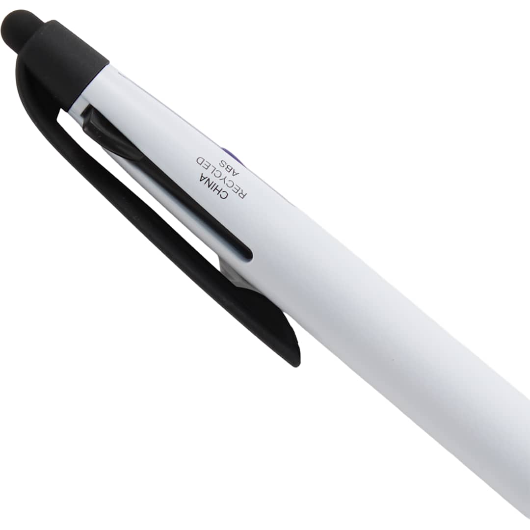 Tri-Color Ink Recycled Stylus Pen 63