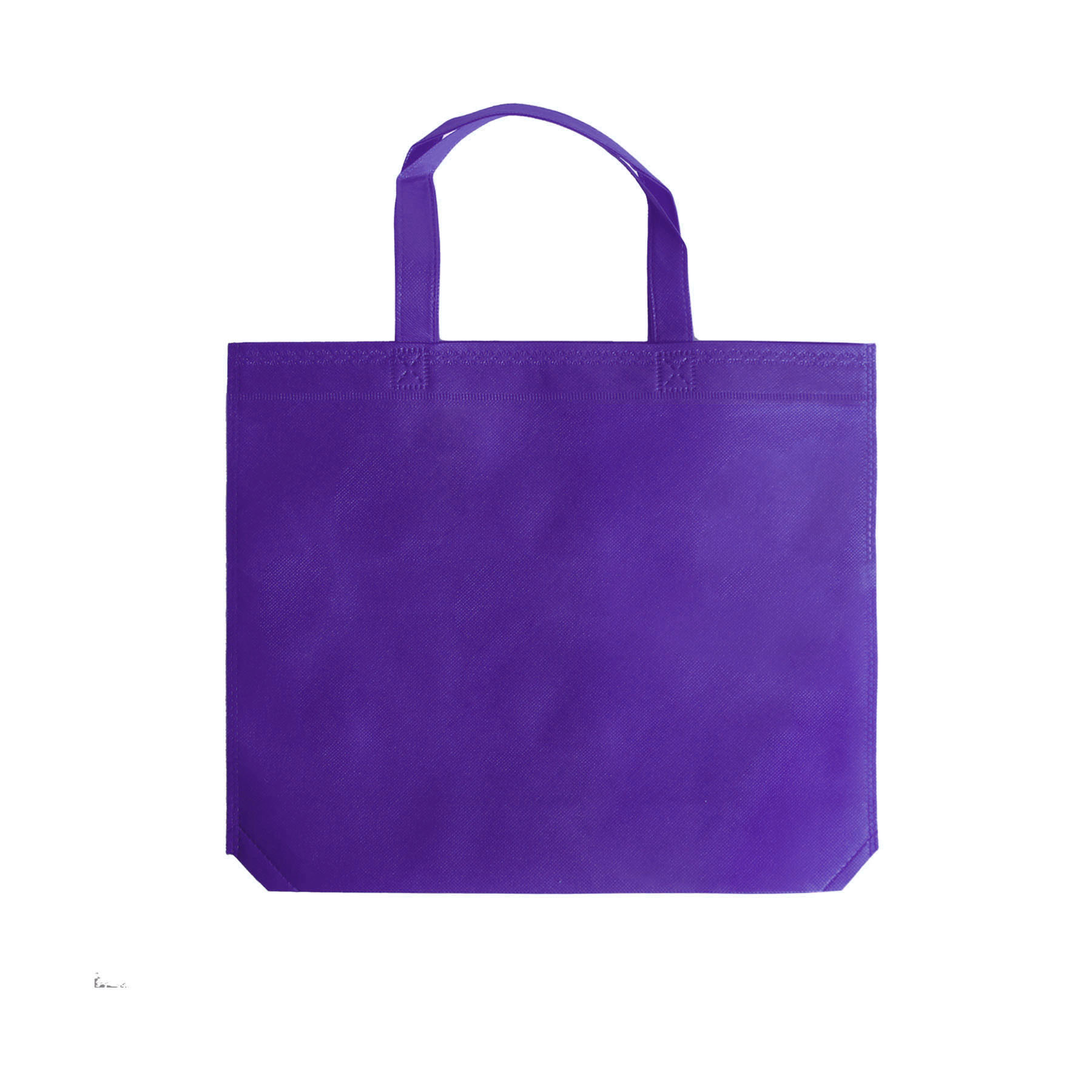 Heat Sealed Non-Woven Shopping Tote Bag(12 5/8" W x 14 15/16" H x 4" G) 17