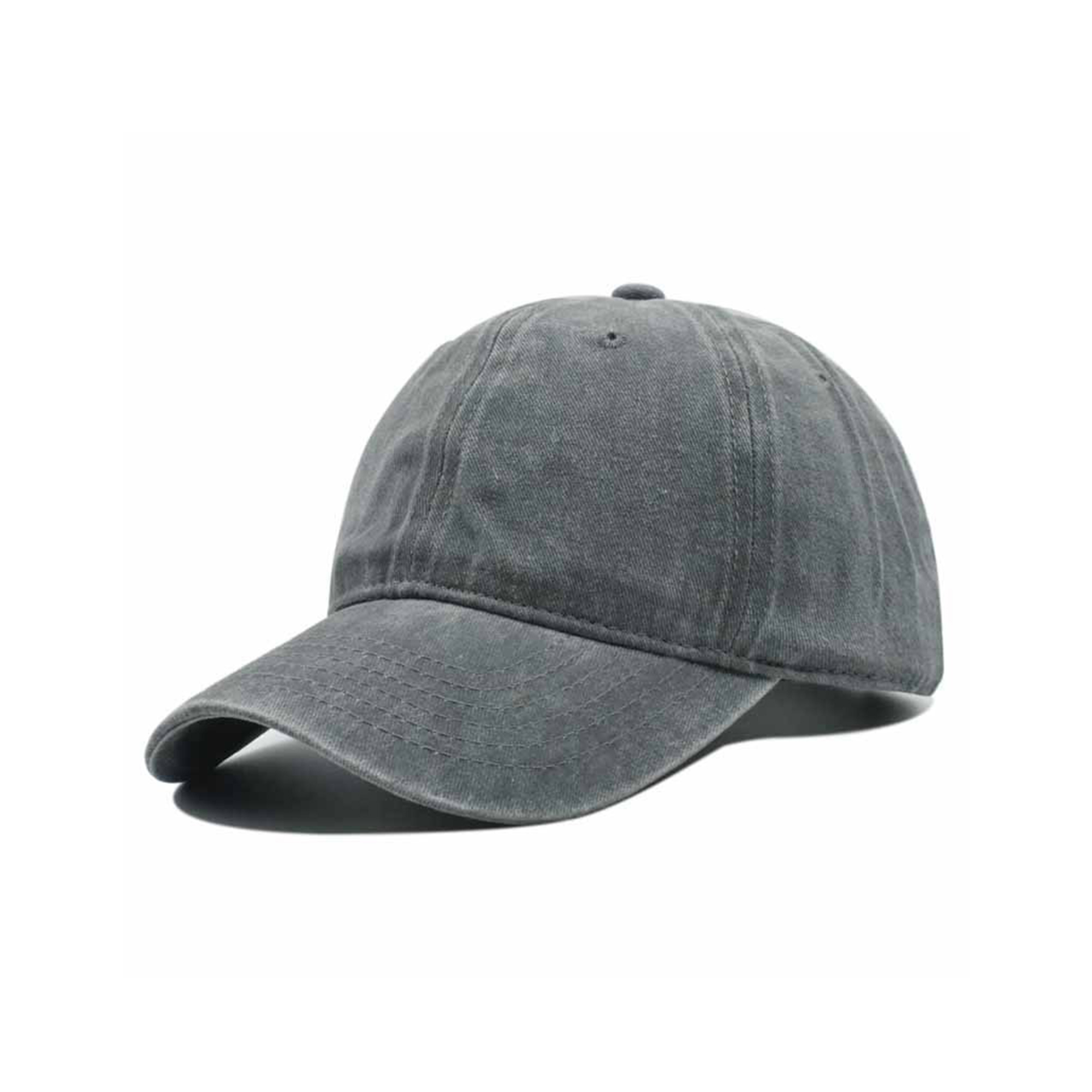 Washed Cotton Baseball Cap Low Profile Adjustable 9