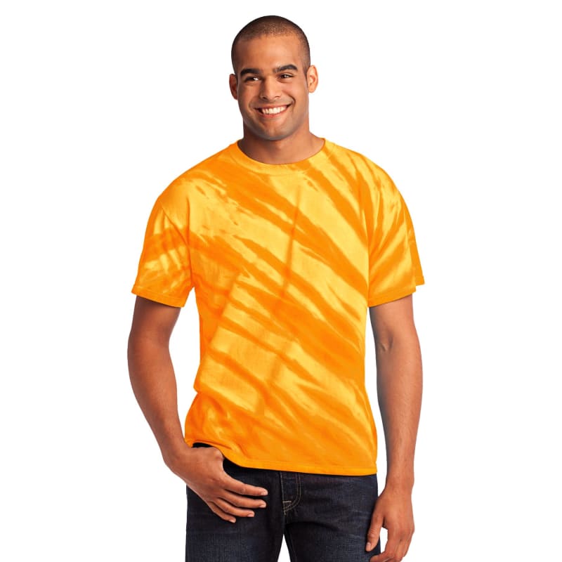 Port & Company - Tiger Stripe Tie-Dye Tee. 2