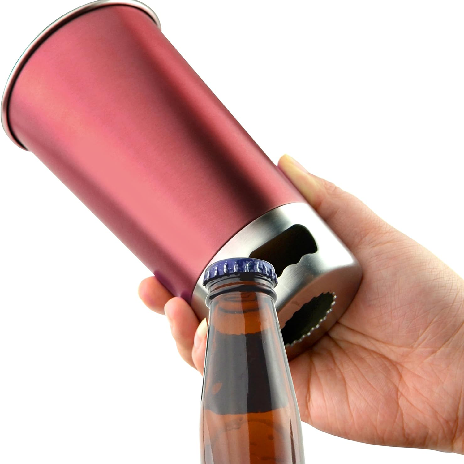 18oz Stainless Steel Cups W/ Bottle Opener 4