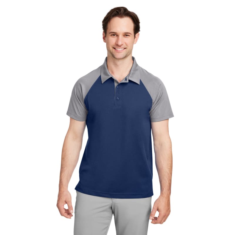 Team 365 Men's Command Snag-Protection Colorblock Polo 3