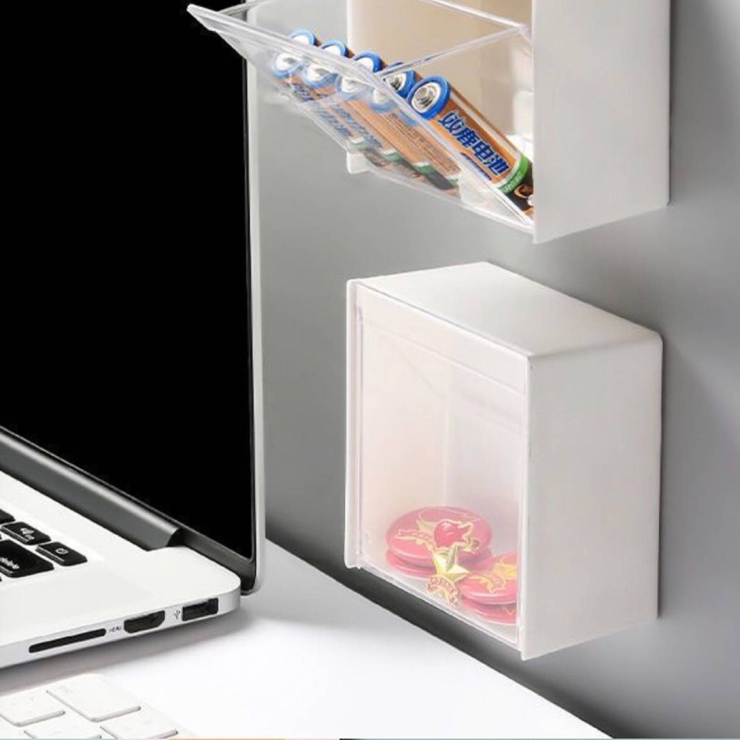 Dispenser Box Vanity Holder Cotton Pad Organizers Container 5