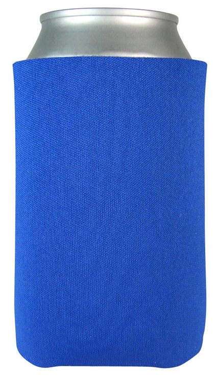 FoamZone USA Made Collapsible Can Cooler with Bottom Imprint