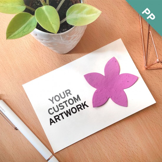 Single-Sided Medium Eco Panel Card With Shape 4