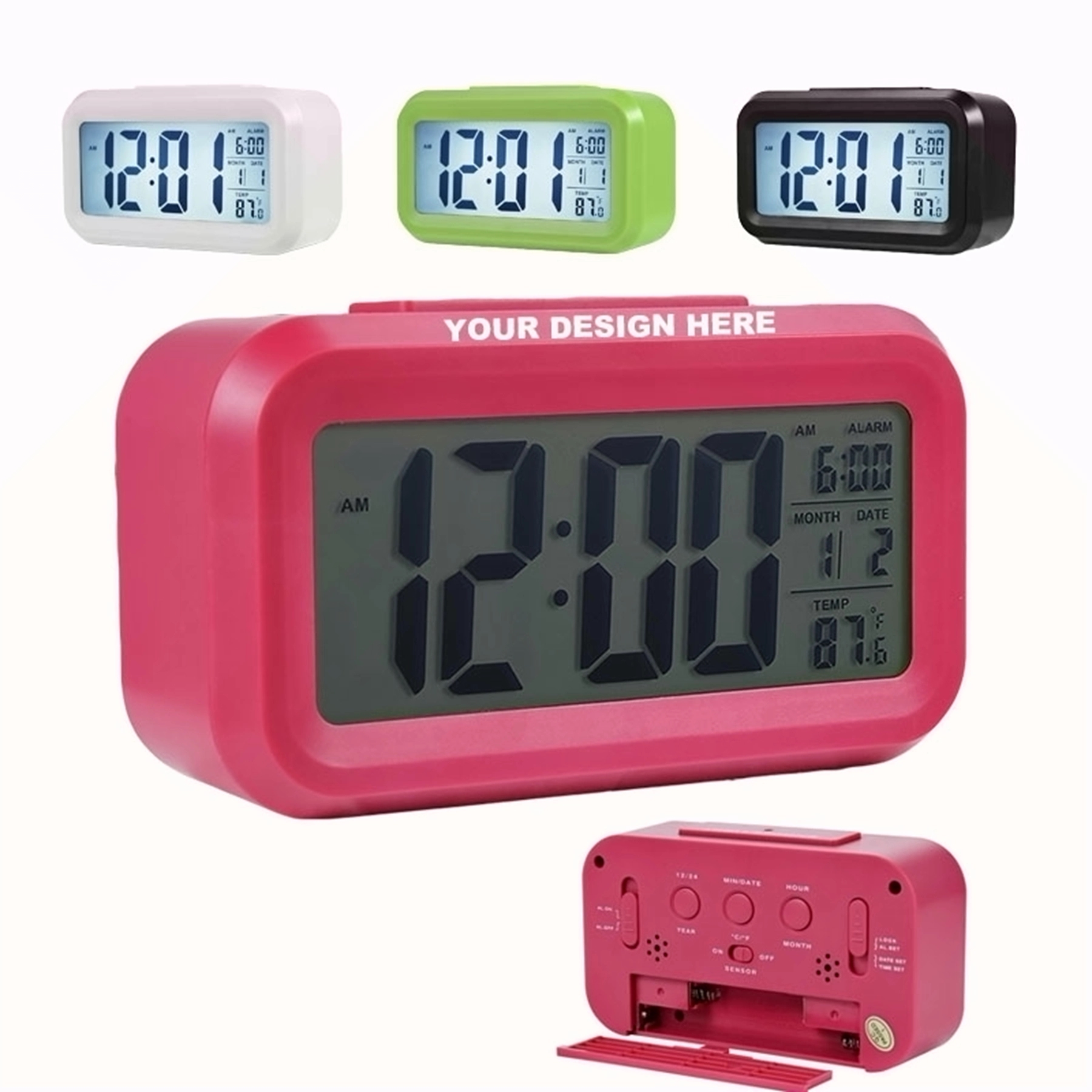 Multi-Function Digital Alarm Clock With Night Light 1