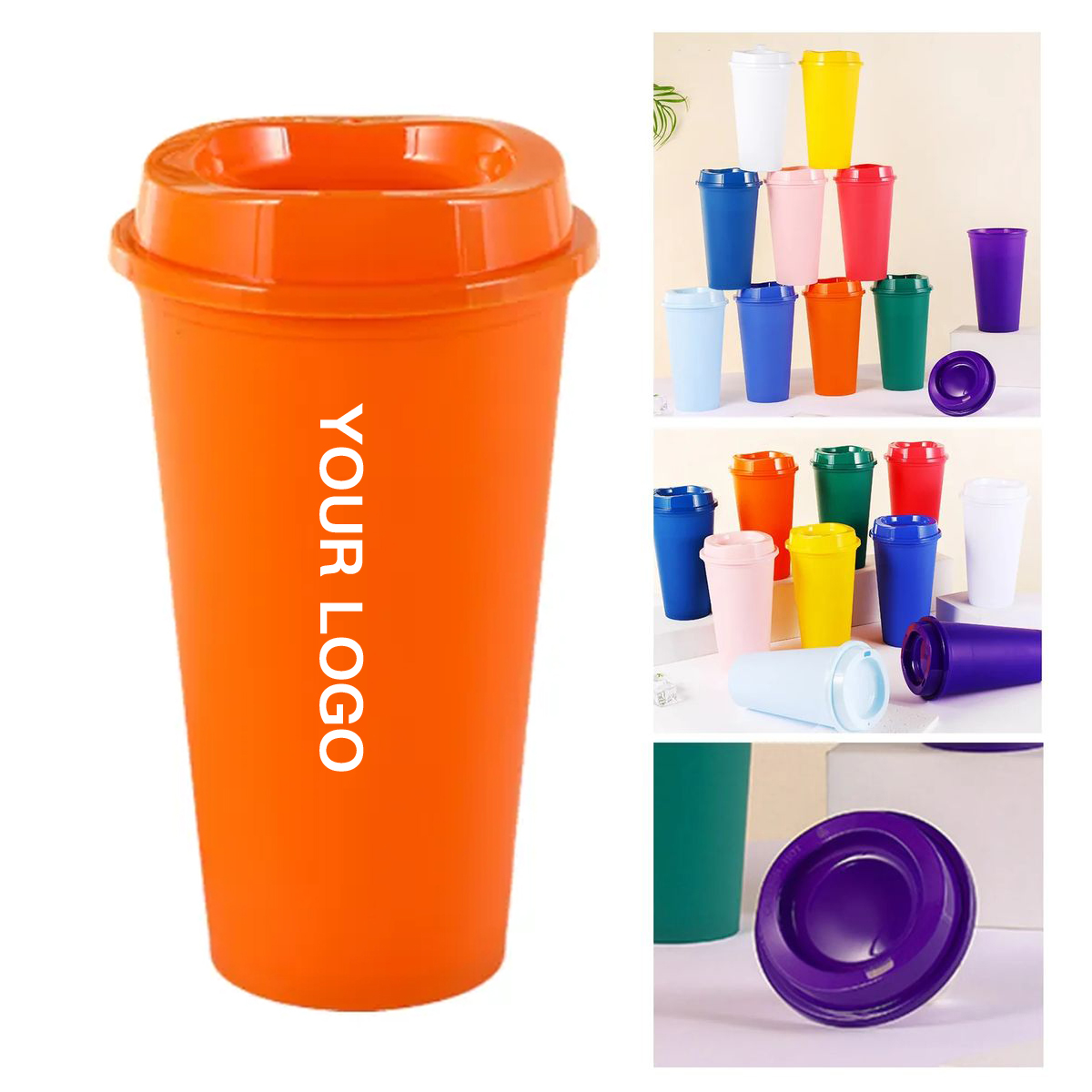Reusable Coffee Cup for Hot and Cold Beverages 1
