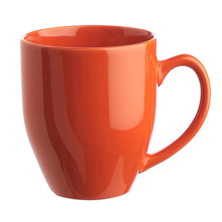 16 oz. Bistro Glossy Coffee Mug with Ceramic Coaster Set - Colors 7