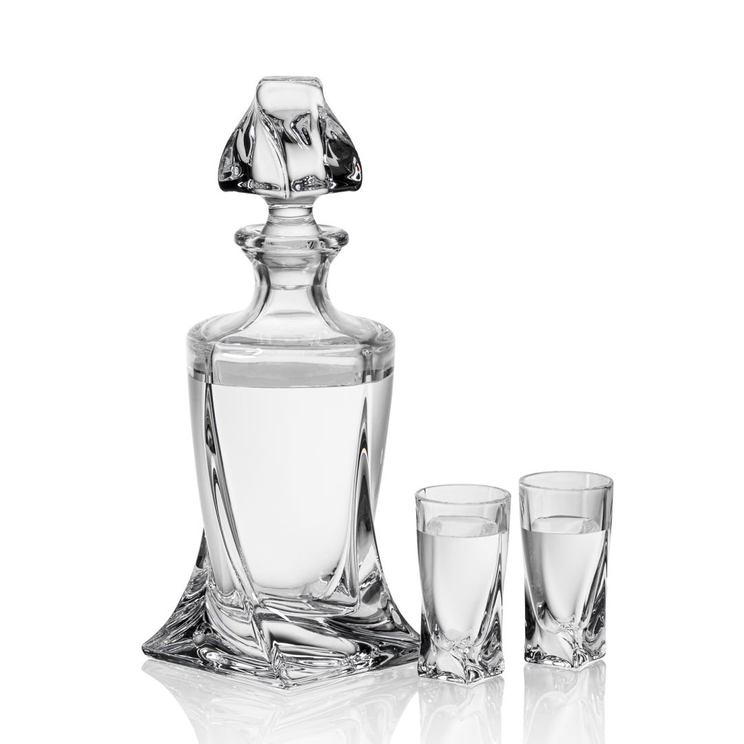 Oasis Shot Decanter Set, custom bottle opener with logo imprint 7