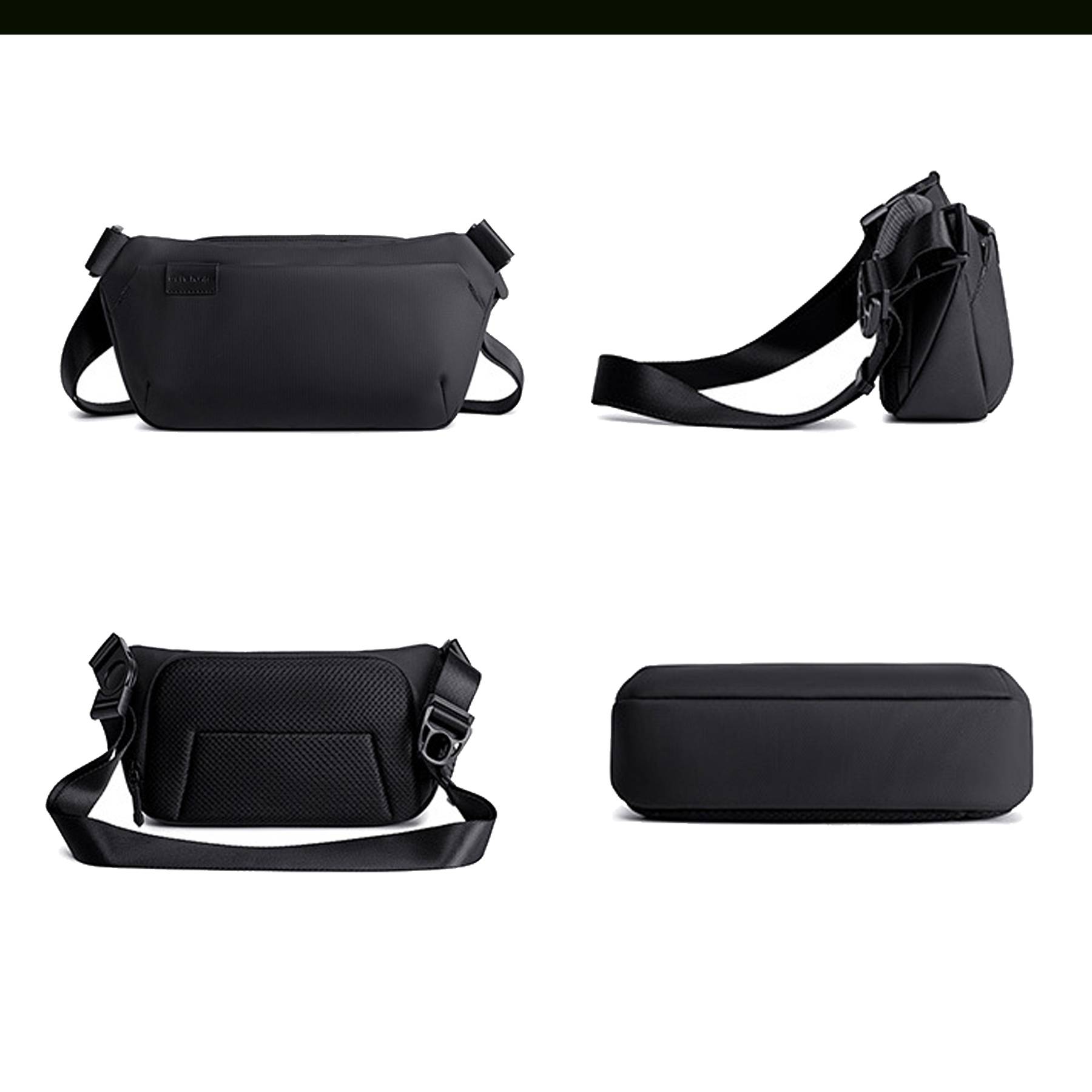 Men's Casual Oxford Cloth Wear-resistant Chest Bag 4