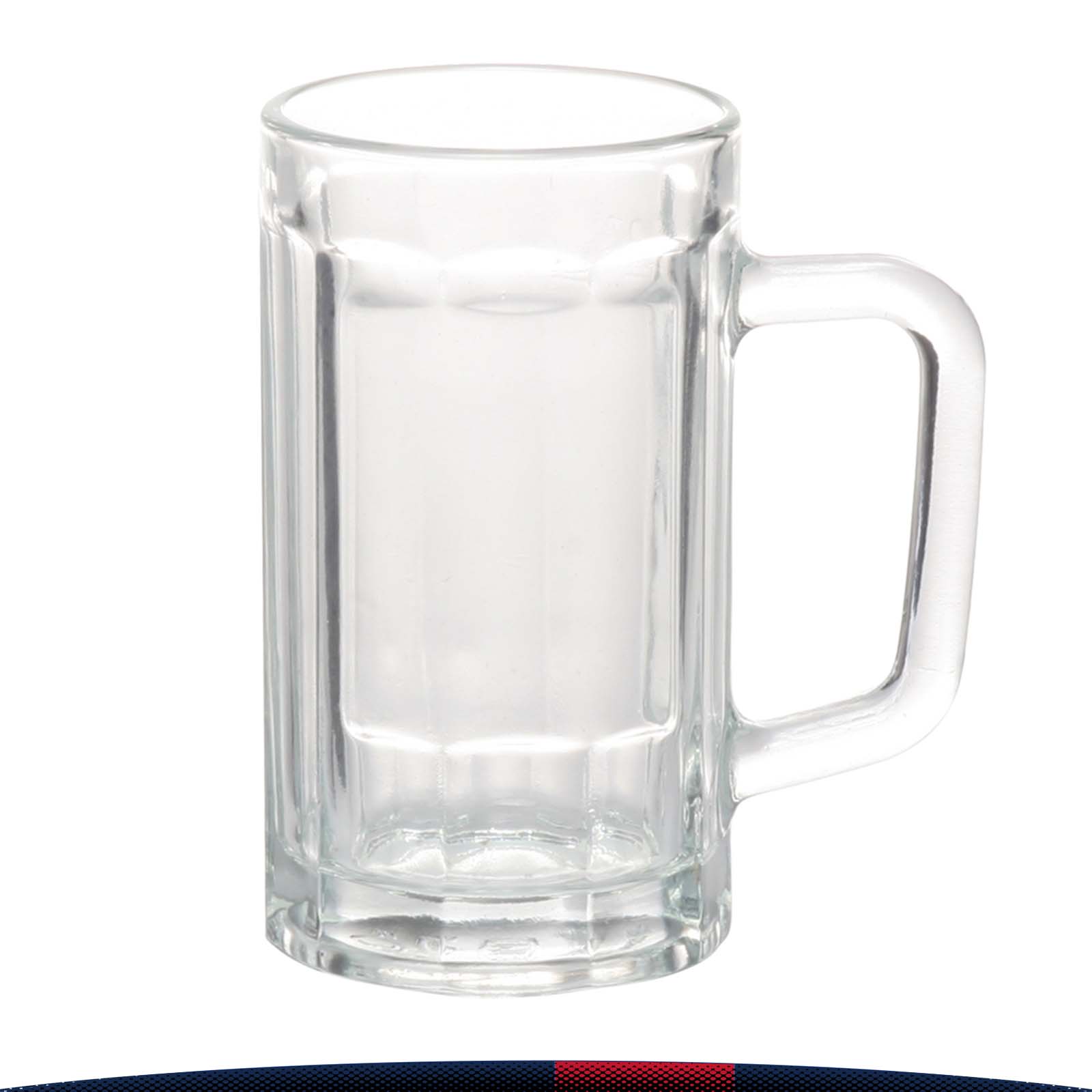 15 oz. Blune Glass Beer Mugs 9